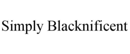 SIMPLY BLACKNIFICENT trademark