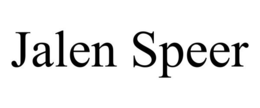 JALEN SPEER trademark