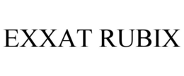EXXAT RUBIX trademark