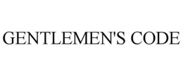 GENTLEMEN'S CODE trademark