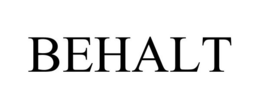 BEHALT trademark