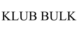 KLUB BULK trademark