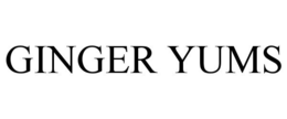 GINGER YUMS trademark