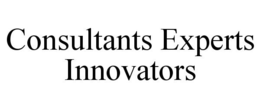 CONSULTANTS EXPERTS INNOVATORS trademark