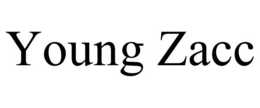 YOUNG ZACC trademark
