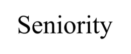 SENIORITY trademark