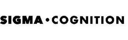 SIGMA · COGNITION trademark