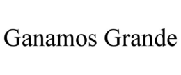 GANAMOS GRANDE trademark