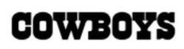 COWBOYS trademark
