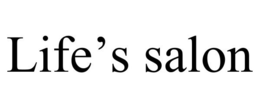 LIFE'S SALON trademark