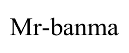 MR-BANMA trademark