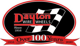 DAYTON WIRE WHEELS SINCE 1916 1916 OVER 100 YEARS 2020 trademark
