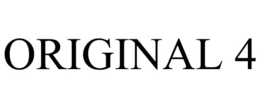 ORIGINAL 4 trademark