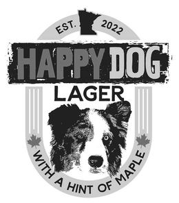 HAPPY DOG LAGER WITH A HINT OF MAPLE EST. 2022 trademark