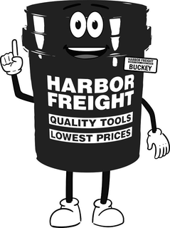 HARBOR FREIGHT QUALITY TOOLS LOWEST PRICES HARBOR FREIGHT QUALITY TOOLS LOWEST PRICES BUCKEY trademark