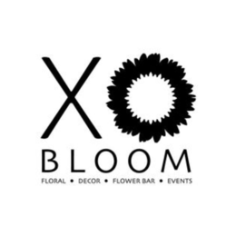 XO BLOOM FLORAL · DECOR · FLOWER BAR · EVENTS trademark