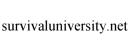 SURVIVALUNIVERSITY.NET trademark