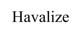 HAVALIZE trademark
