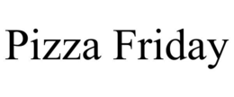 PIZZA FRIDAY trademark