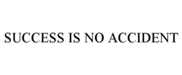 SUCCESS IS NO ACCIDENT trademark