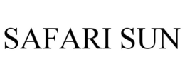 SAFARI SUN trademark