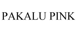 PAKALU PINK trademark