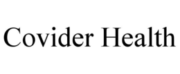 COVIDER HEALTH trademark