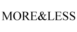 MORE&LESS trademark
