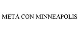 META CON MINNEAPOLIS trademark