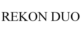 REKON DUO trademark