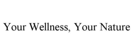 YOUR WELLNESS, YOUR NATURE trademark