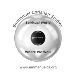 EMMANUEL CHRISTIAN STUDIES SPIRITUAL WORLD CARNAL WHERE WE LIVE WORLD WHERE WE WALK WWW.EMMANUELCS.ORG trademark