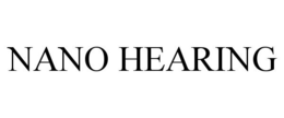 NANO HEARING trademark