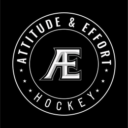 AE ATTITUDE & EFFORT HOCKEY trademark