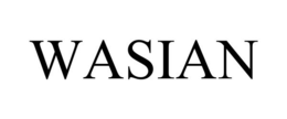 WASIAN trademark