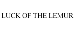 LUCK OF THE LEMUR trademark