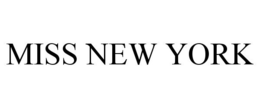 MISS NEW YORK trademark