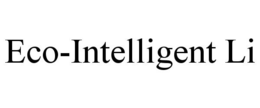 ECO-INTELLIGENT LI trademark