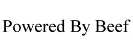 POWERED BY BEEF trademark