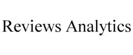 REVIEWS ANALYTICS trademark