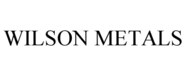 WILSON METALS trademark