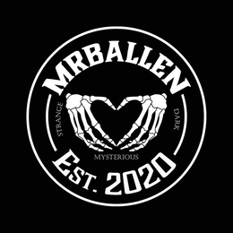MRBALLEN EST. 2020 STRANGE DARK MYSTERIOUS trademark