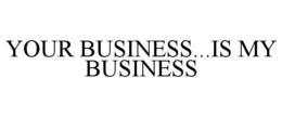 YOUR BUSINESS...IS MY BUSINESS trademark