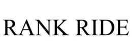 RANK RIDE trademark