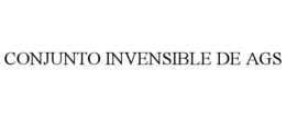 CONJUNTO INVENSIBLE DE AGS trademark
