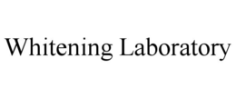 WHITENING LABORATORY trademark