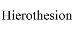 HIEROTHESION trademark