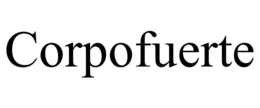 CORPOFUERTE trademark