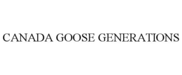 CANADA GOOSE GENERATIONS trademark