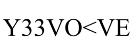 Y33VO<VE trademark